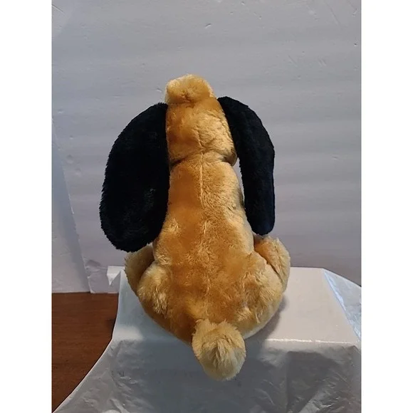 Vintage Disney PLUTO 10" Plush! Original Pluto Dog Walt Disney Tan Red Black - Picture 4 of 9